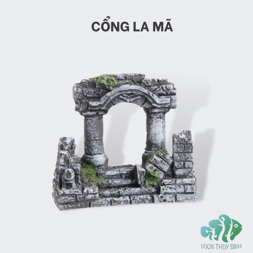 Cổng La Mã trang trí bể cá bể thuỷ sinh