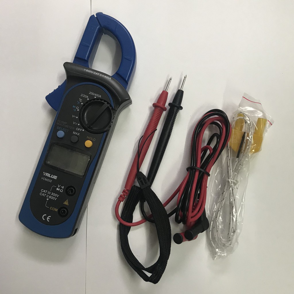 Đồng hồ ampe value vcm202 - ampe kềm vcm202