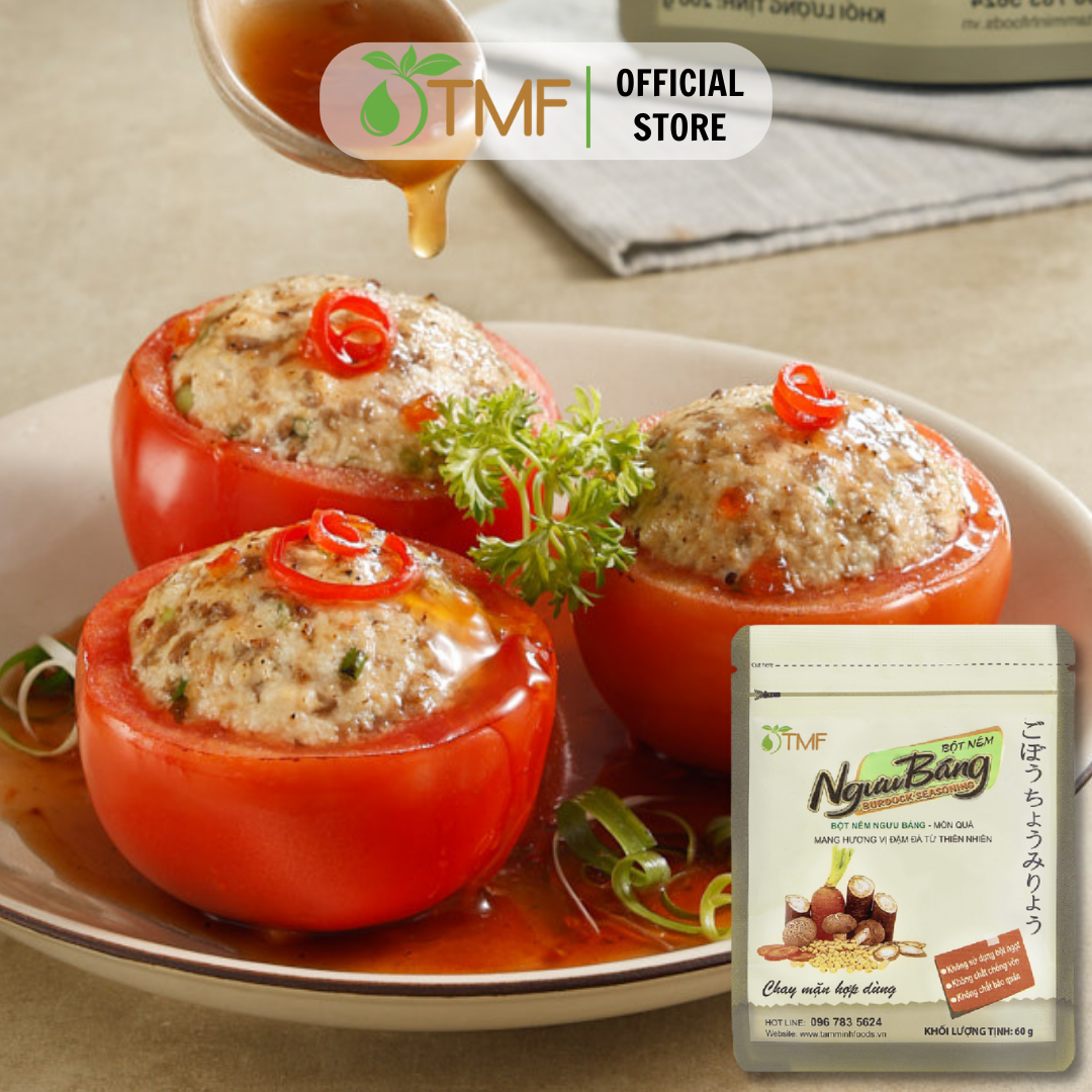 Bột Nêm Ngưu Báng 60gr TÂM MINH FOODS thuần chay không bột ngọt