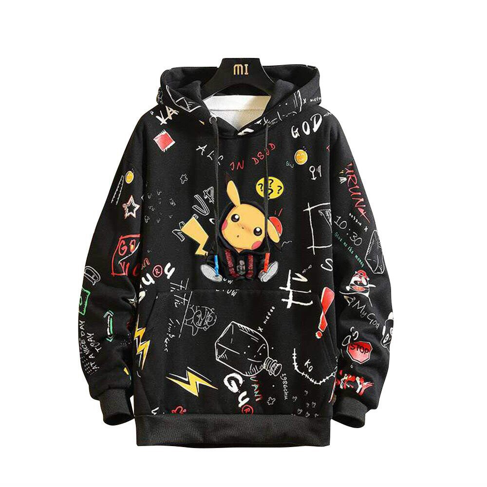 ÁO KHOÁC NỈ HOODIES FORM RỘNG CÓ MŨ HOẠ TIẾT CỰC ĐẸP , BAO HOT CHO CÁC BẠN TRẺ BAOVY STORE
