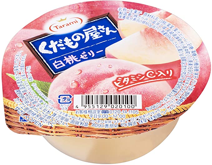 Thạch đào Jelly Tarami 160g
