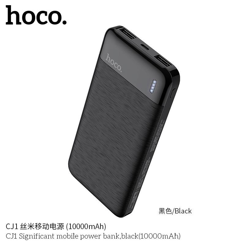Sạc dự phòng iphone android hoco cj1 10000 mah siêu mỏng hàng cực đẹp