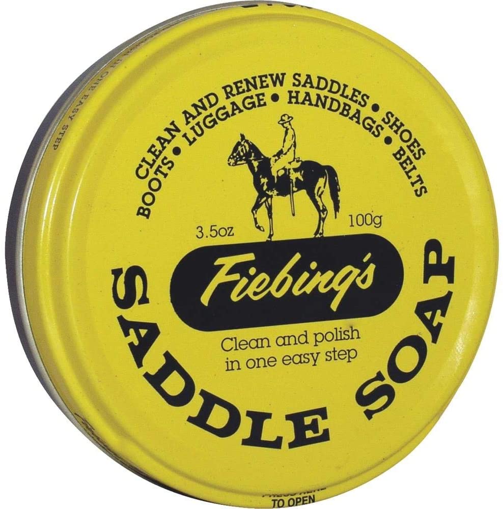 Saddle soap Fiebing’s xà phòng làm sạch đồ da, túi da, giày da 100g