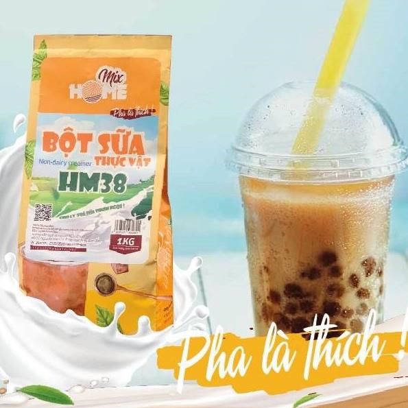 Bột sữa bột kem béo Home Mix (HM38) Bịch 1kg Bột béo pha trà sữa bột trà sữa làm trà sữa tự pha ngon HOT SALE
