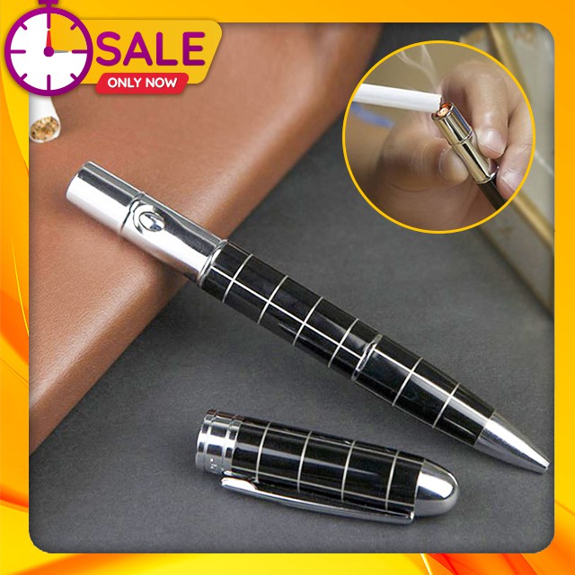 { HOT } Hộp Quẹt Bật Lửa Sạc Điện JOUGE JJ803 Thiết Kế Độc Lạ Hình Cây Bút Nhiều Họa Tiết