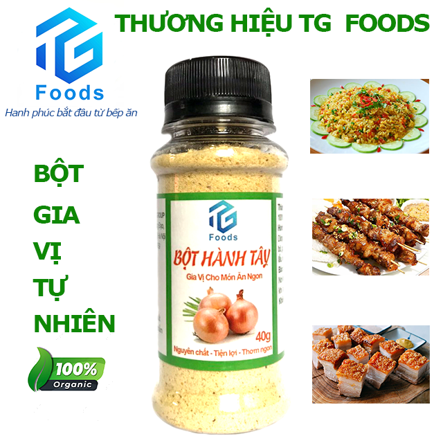 Bột hành tây hũ 40g tgfoods