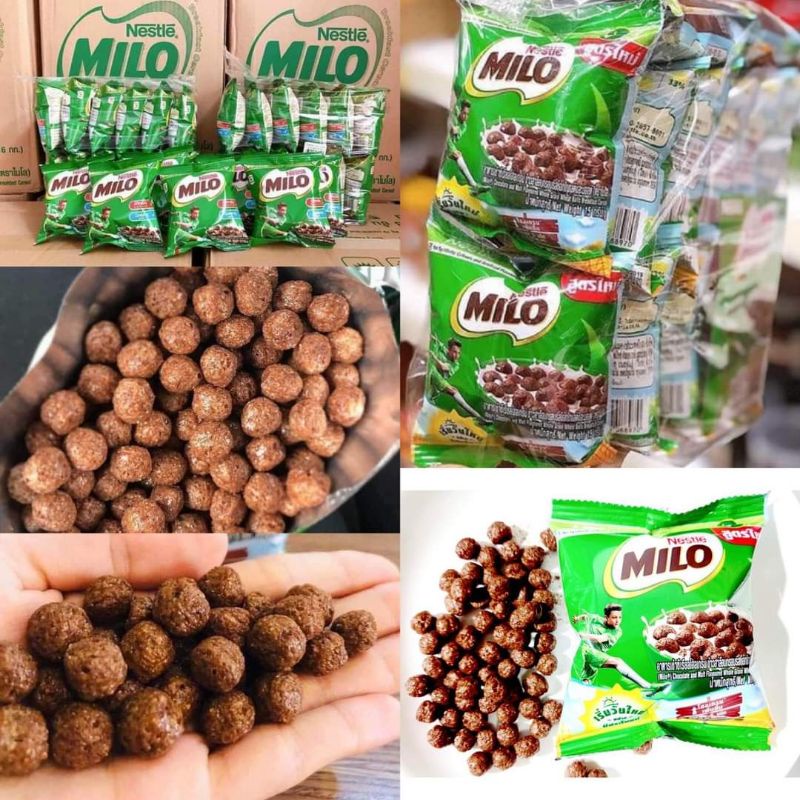 Bim bim milo thái - ngũ cốc ăn sáng milo nestle - gói 15gr