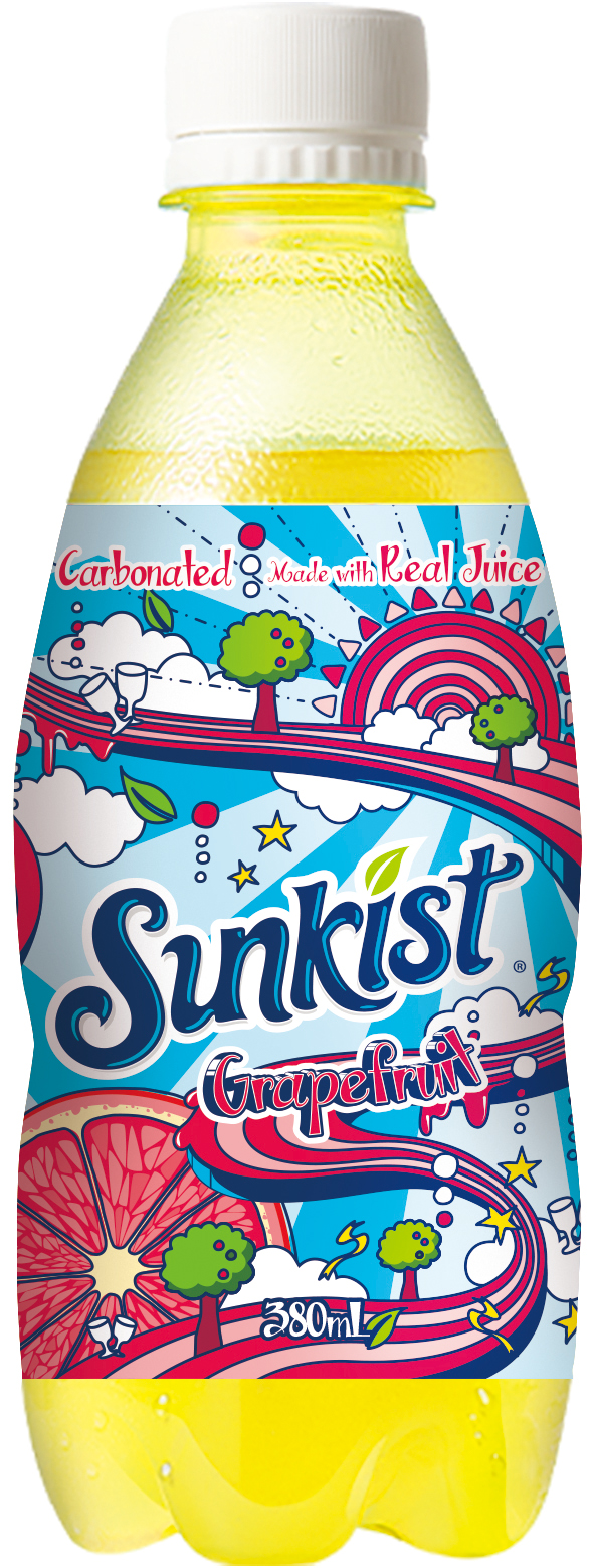 Nước ga có vị bưởi sunkist 380ml