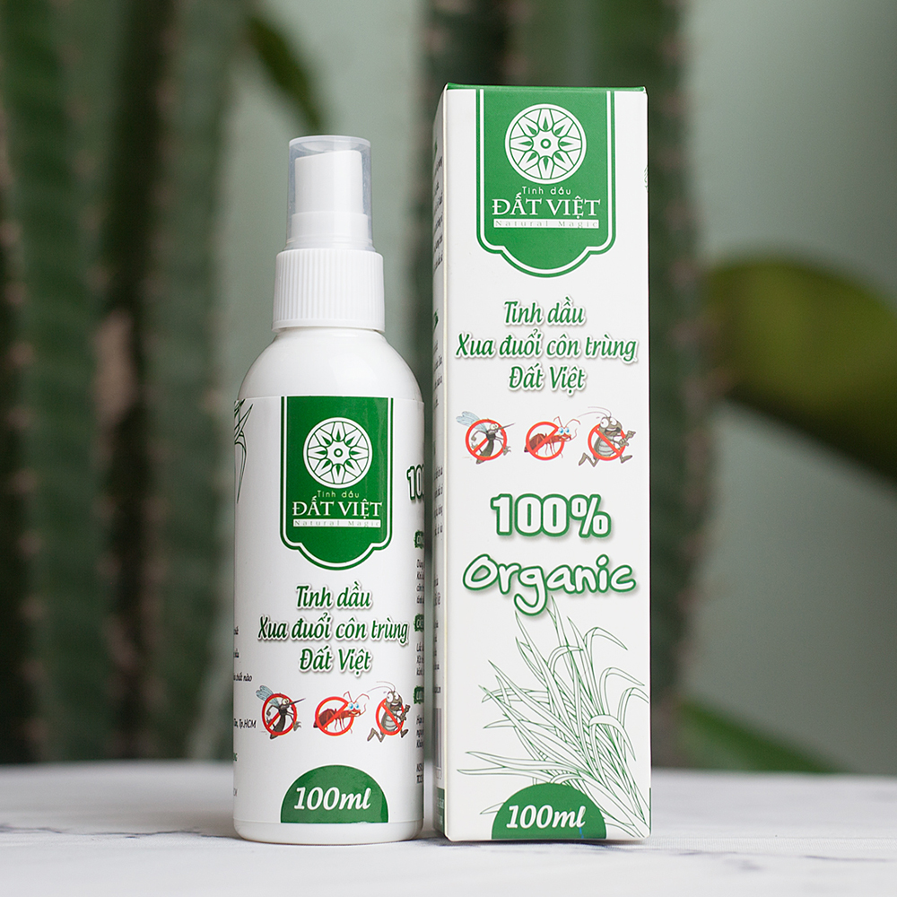 [HCM]Tinh Dầu Xua Đuổi Côn Trùng Đất Việt (100ml)