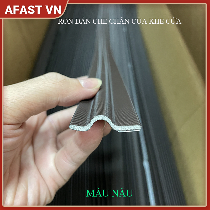 Ron dán che khe cửa, chân cửa, khung cửa CTFAST Mẫu Cải Tiến 2021 - chống bụi, ngăn côn trùng, chống ồn, chống thoát nhiệt điều hòa, chống va đập cửa - Shop Afast vn
