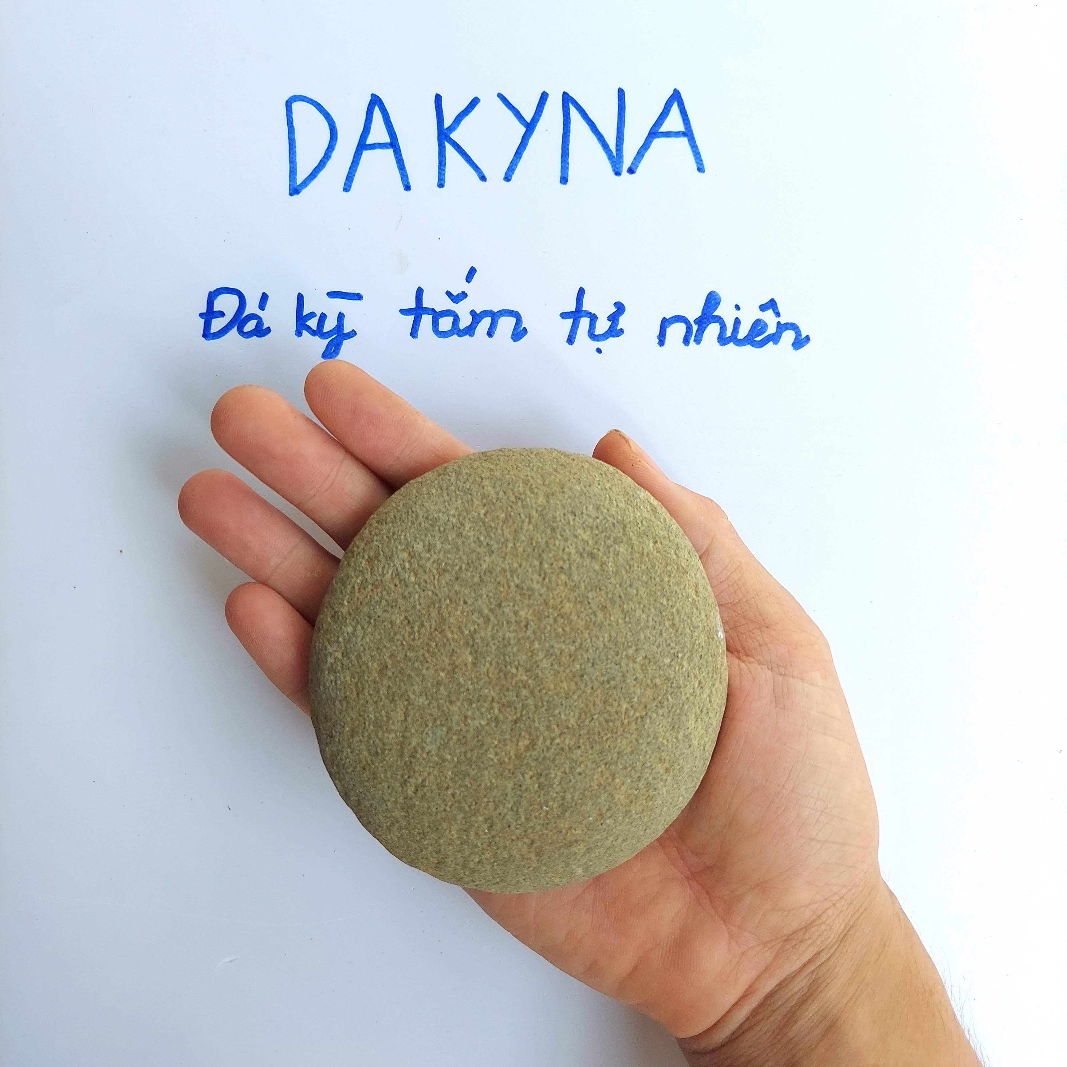 Đá kỳ tắm tự nhiên - Loại tròn dẹt DAKYNA