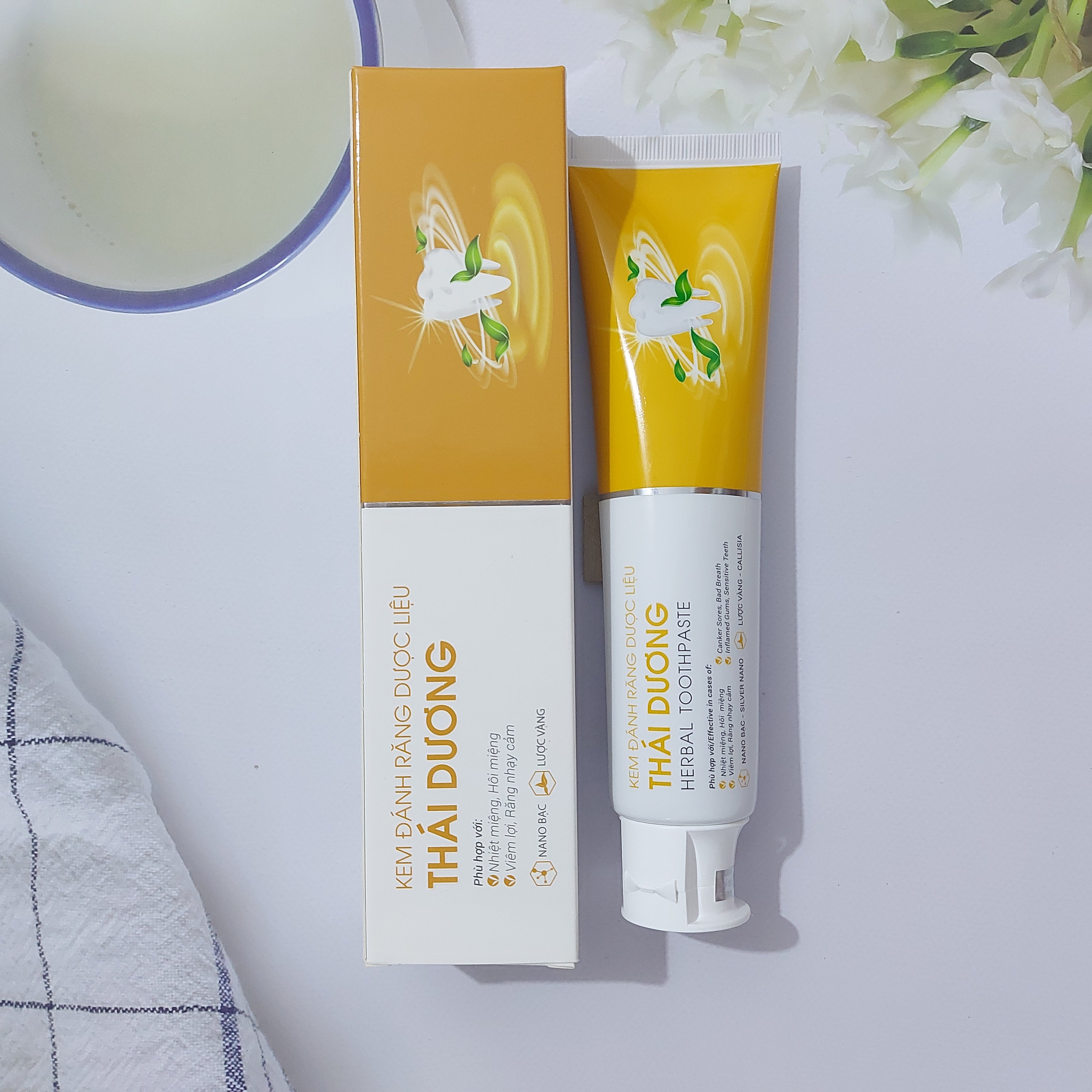 Kem đánh răng dược liệu Thái Dương