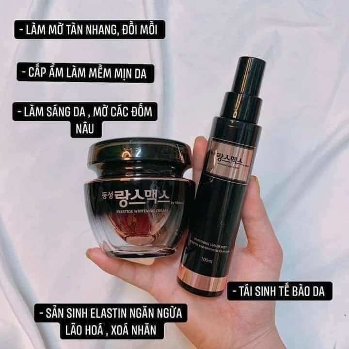 SÉT DƯỠNG SERUM + KEM TRỊ NÁM DONGSUNG