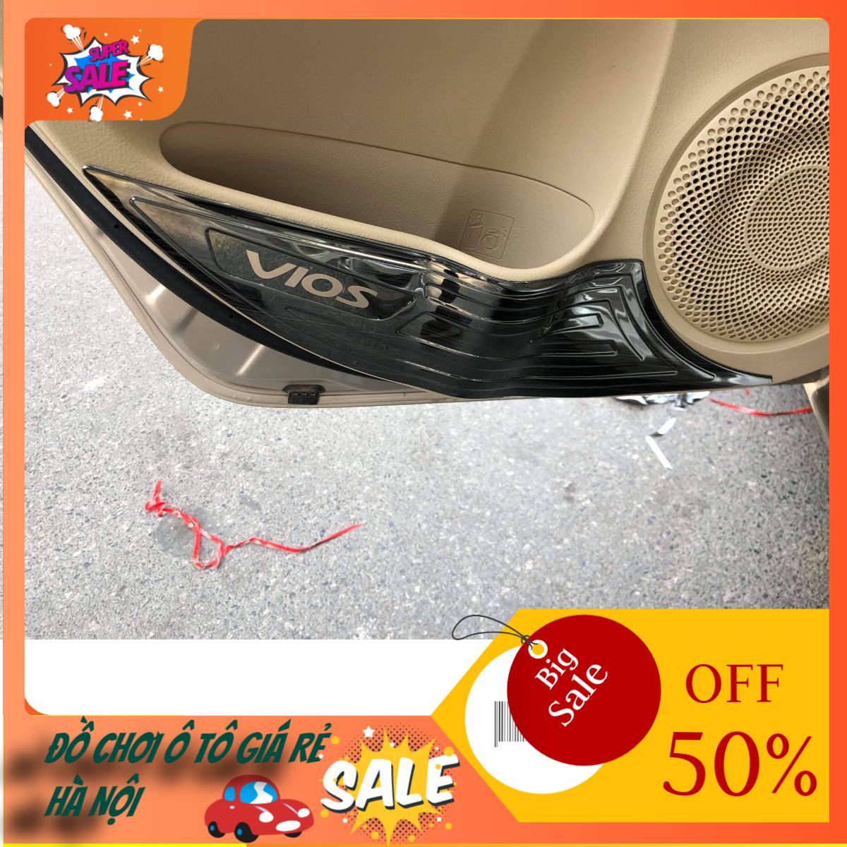 Ốp tapli cánh cửa Toyota Vios 2018-2020