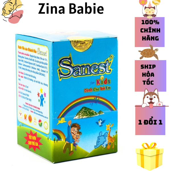 Nước yến sào Khánh Hòa Sanest trẻ em lọ 62ML