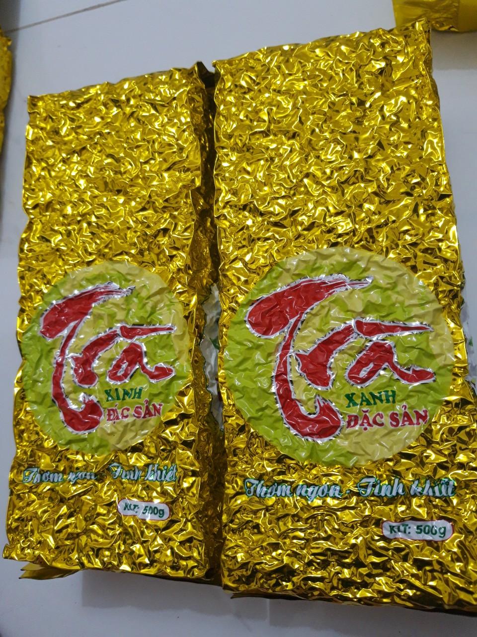 Trà (Chè) Thái Nguyên -1kg (bao gồm 02 bịch 500gr, được hút chân không)