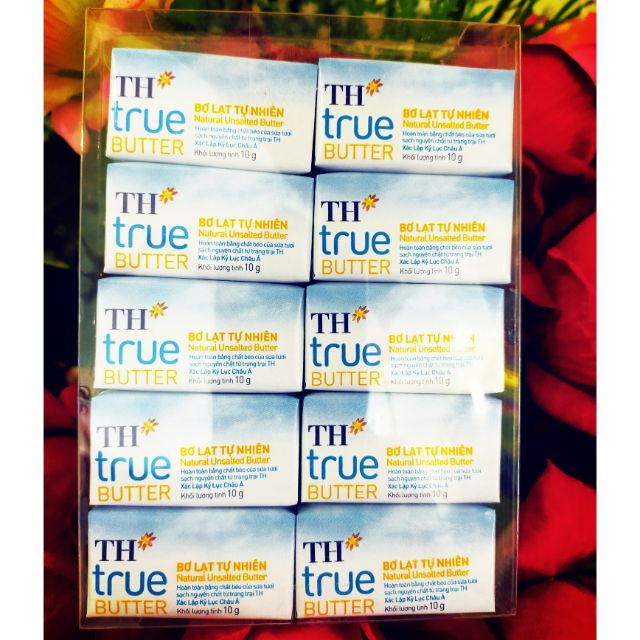 Bơ lạt th truemilk vỉ 10 hộp mỗi hộp 10g