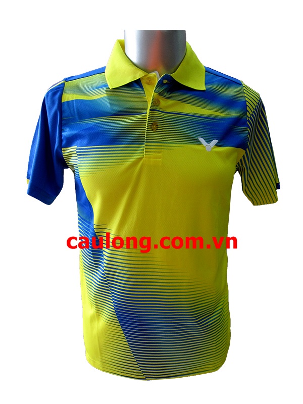 Áo cầu lông nam cổ bâu victor 68007a