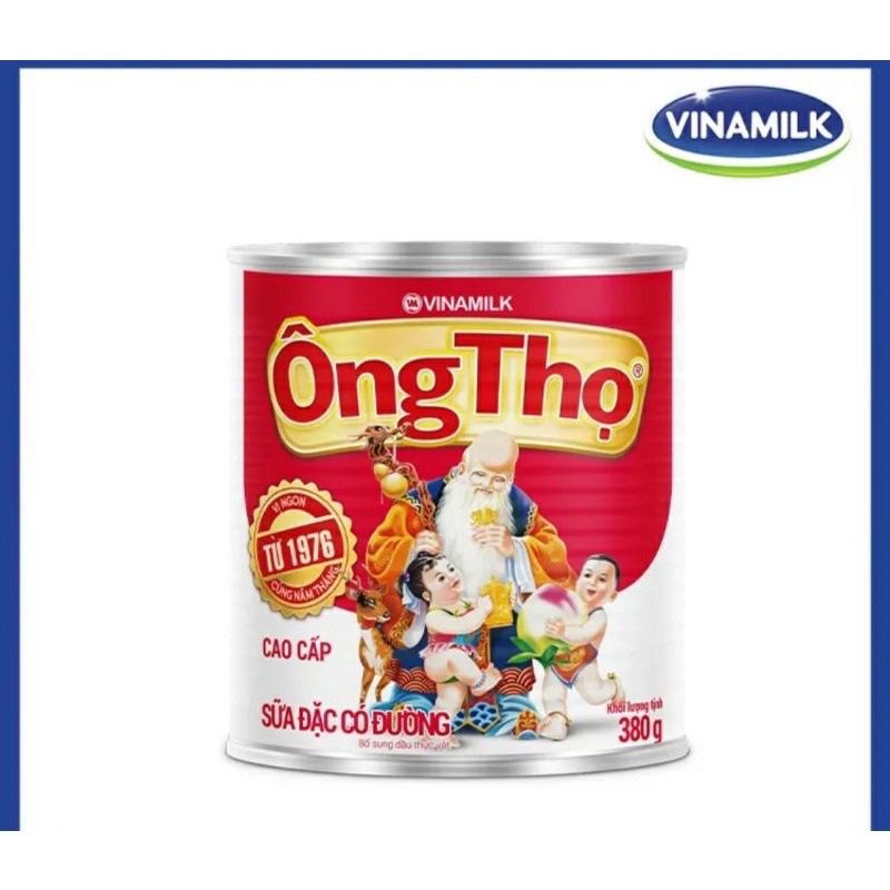 Sữa đặc ông thọ có đường 380gr