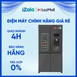 [GIAO TẠI HCM] Tủ lạnh Panasonic Inverter 621 lít PRIME+ Edition Multi Door NR-XY680YMMV - Surround Cooling Airflow cho hơi lạnh đồng đều, Nanoe-X giúp khử mùi, loại bỏ vi khuẩn, ngăn đông mềm thế hệ mới, Lấy nước ngoài, làm đá tự động, ngăn rau củ quả