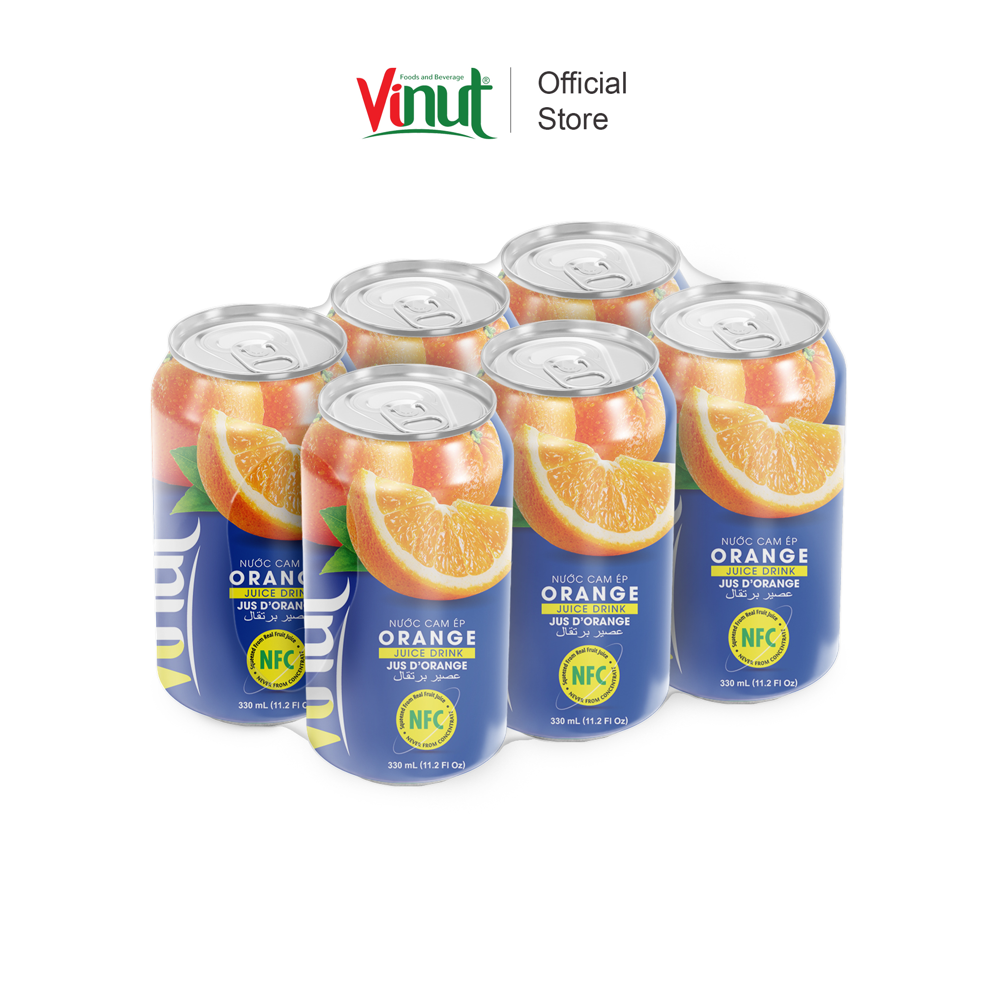 Nước ép cam vinut 330ml