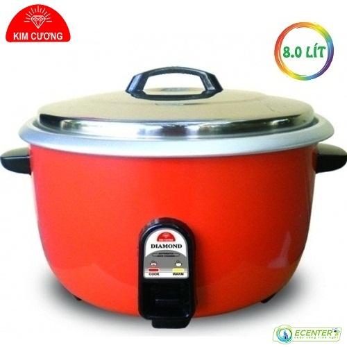 Nồi cơm điện 8 lít kim cương kc-8l