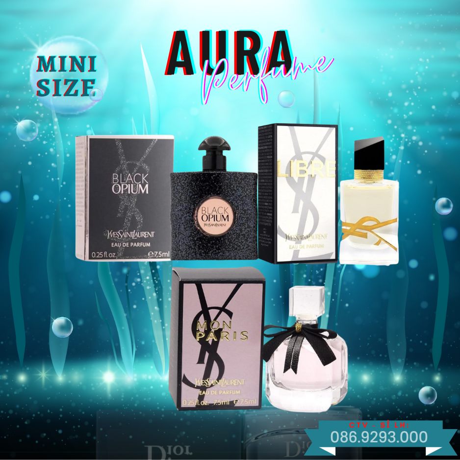 [ Mini Size ] Nước Hoa YSL Black Opium YSL Libre Mon Paris Nước Hoa Mini Nữ