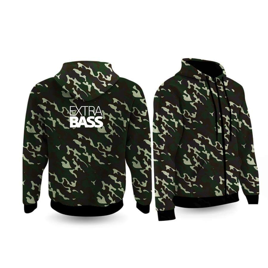 Áo khoác kiểu lính rằn ri Sony ExtraBass