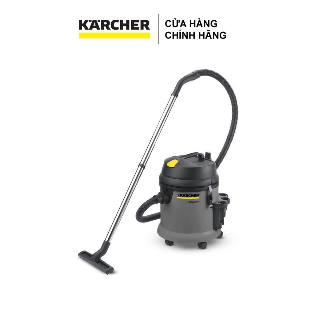 Máy hút bụi khô và ướt Karcher NT 27/1 +Set suction lips - Máy hút bụi công suất lớn, máy hút bụi công nghiệp