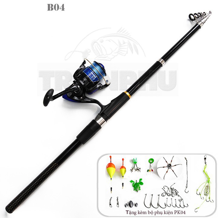Bộ cần câu daiwa, máy yf6000 giá rẻ