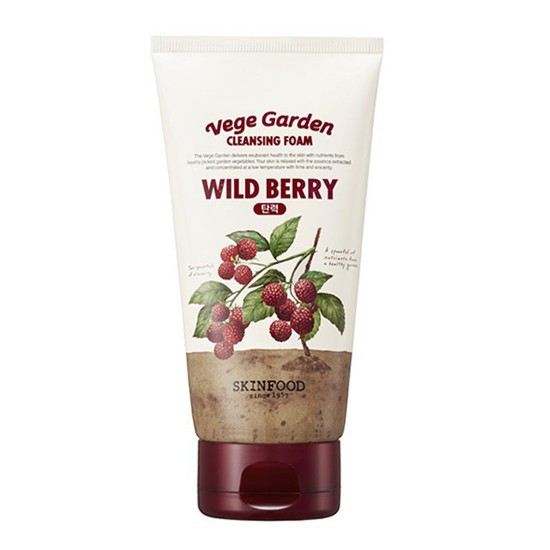 Sữa rửa mặt Skinfood Vege Garden Cleansing Foam Wild Berry 150ml