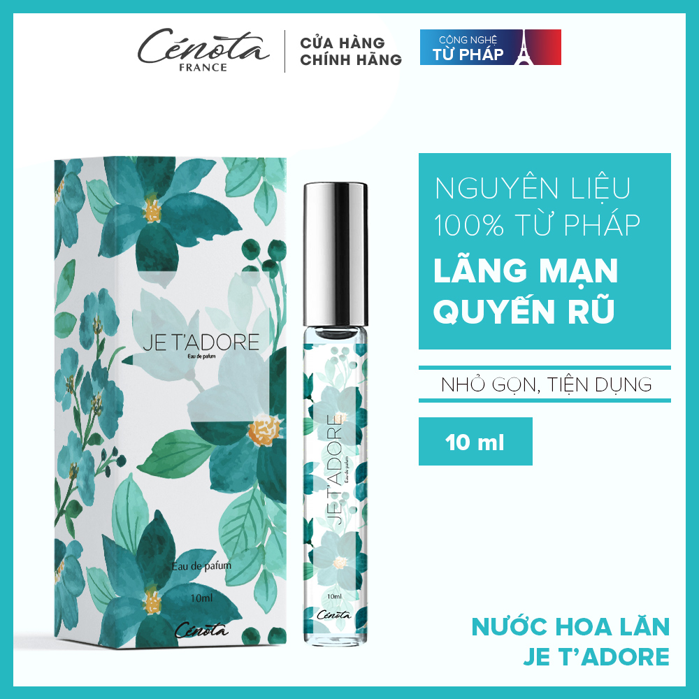 Nước hoa lăn nữ cenota j'adore ngọt ngào ngất ngây 10ml