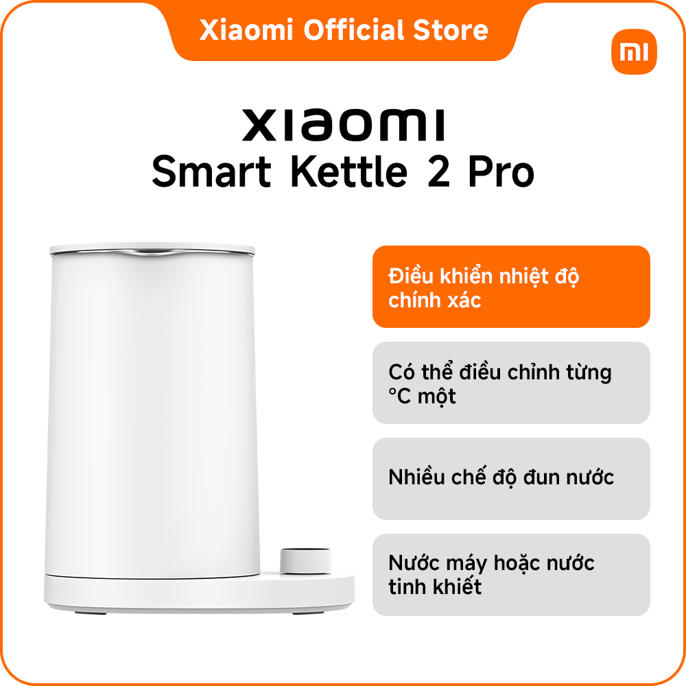 Ấm đun nước thông minh Xiaomi Smart Kettle 2 Pro