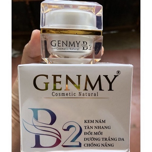 Kem Nám Tàn Nhang Đồi Mồi Dưỡng Trắng Da-Chống Nằng GENMY B2 10g,18g,35g