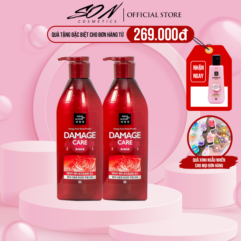 Dầu xả mise en scene scalp care shampoo freshh & mild 680ml