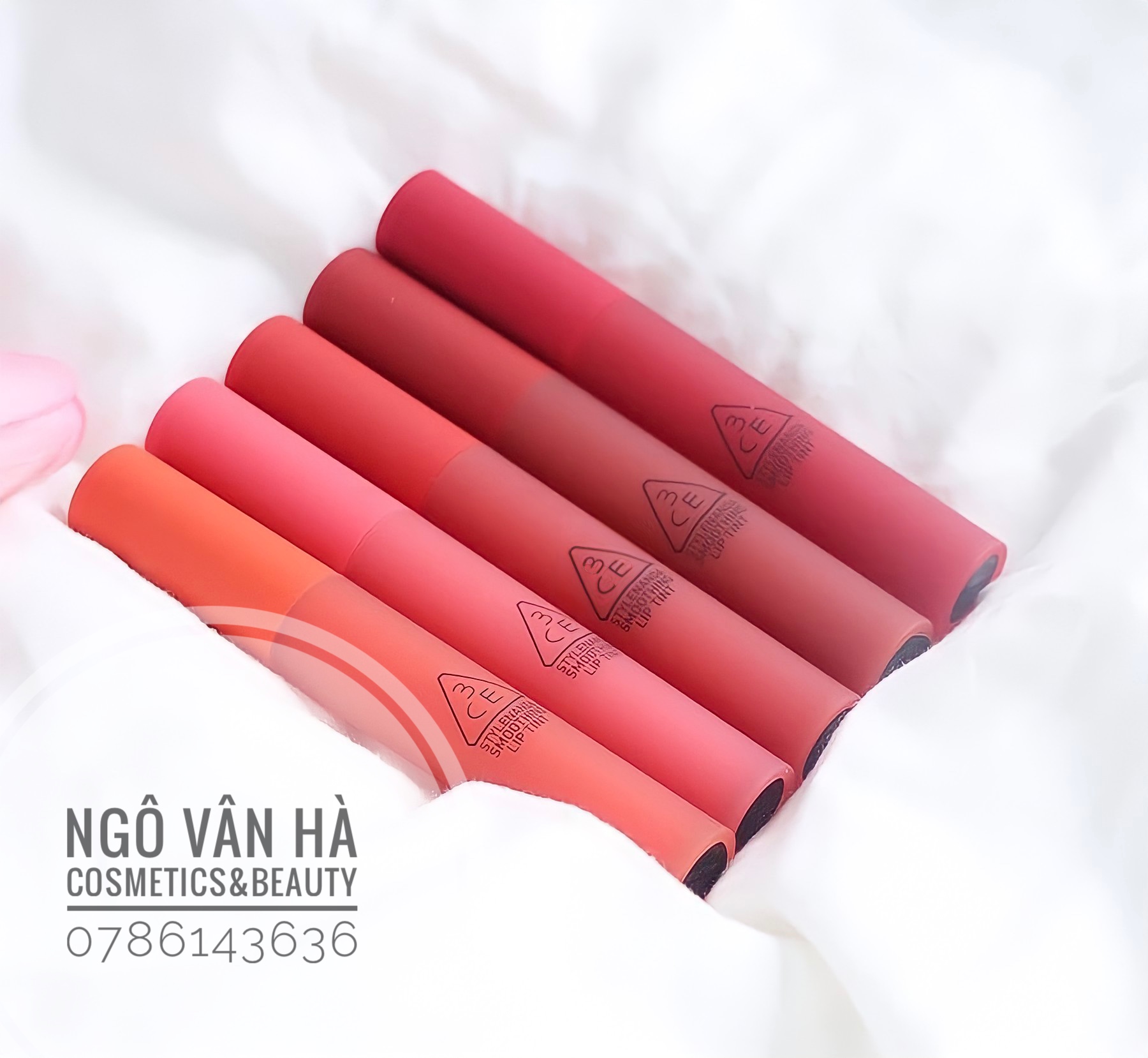 Son kem lì 3ce smoothing lip