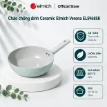 (SALE 8.8)Chảo phủ sứ an toàn Elmich Verona EL-5968SK