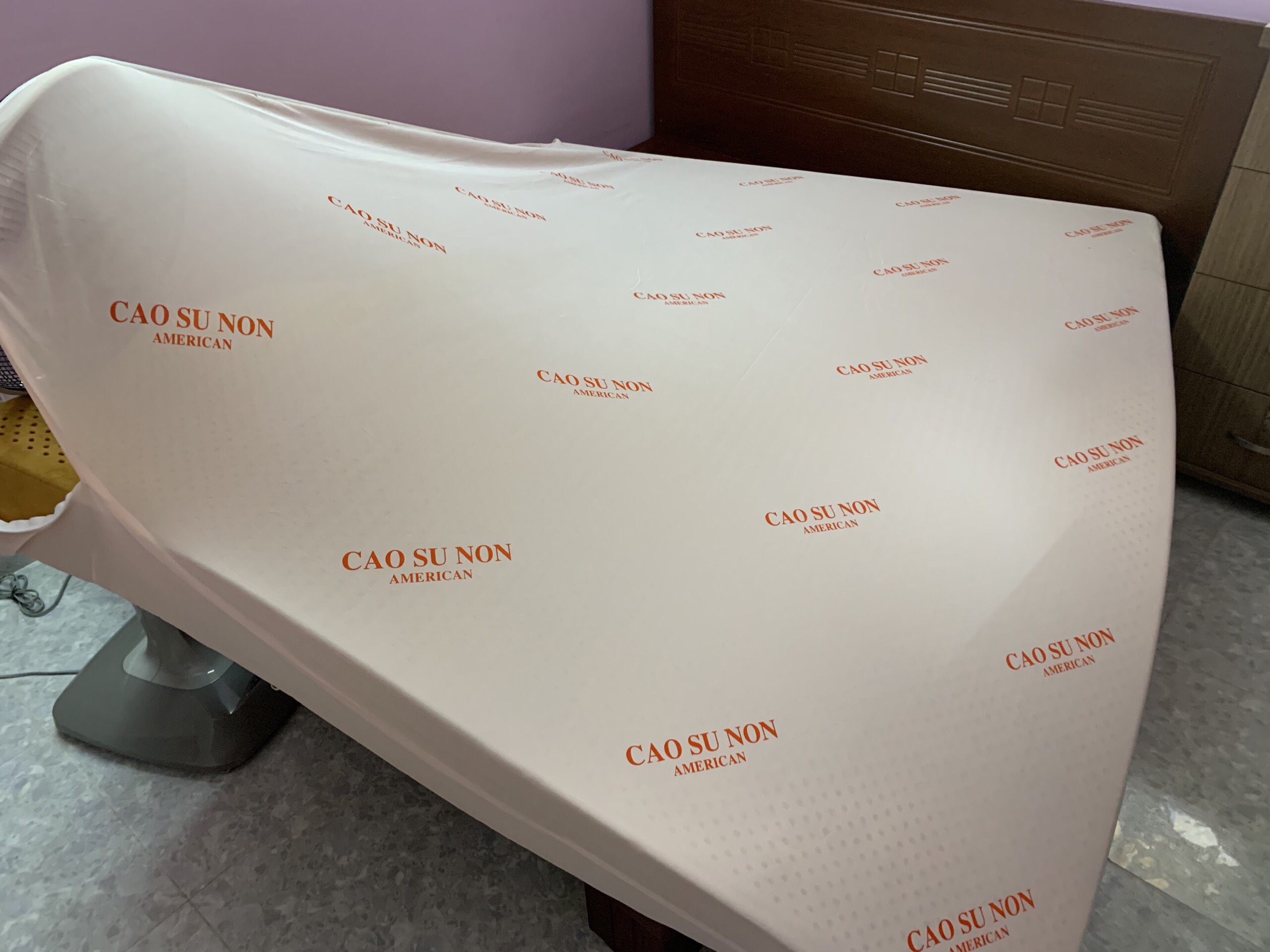 [HCM]Áo nệm vải thun trơn KT 1m8 x 2m0 x 5cm bọc 2 mặt co giãn 4 chiều có khóa kéo có 3 màu lựa chọn
