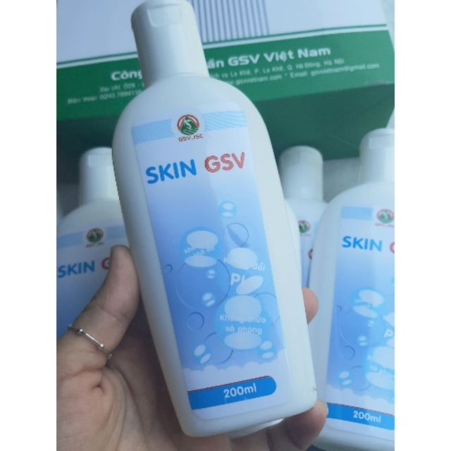 SỮA RỬA MẶT GSV SKIN 200ML