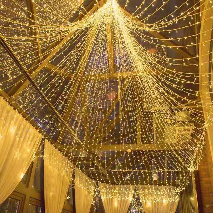 30m 50m 100m 8 chế độ chớp nháy 7 màu đèn led dây nháy trang trí tết 2021 noel đèn led pháo hoatrong nhà ngoài trời đèn led trang trí lễ tết sinh nhật đèn trang trí ngoài trời