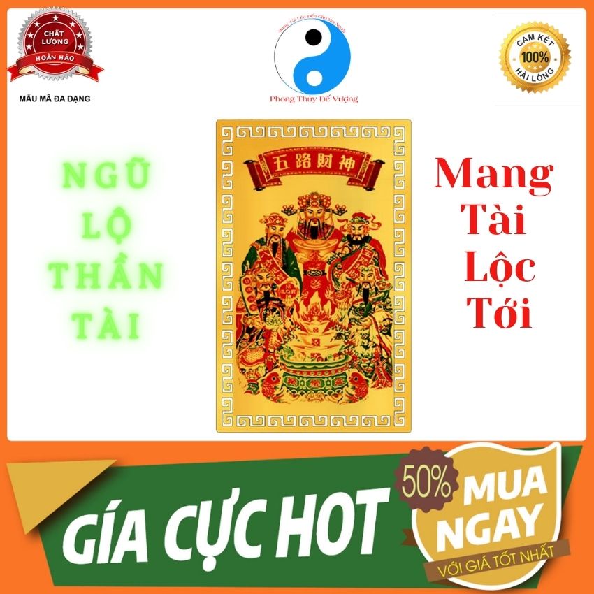 Ngũ Lộ Thần Tài- Kim Bài Ngũ Lộ Thần Tài - Ngũ Lộ Thần Tài Phù-Phù ngũ Lộ Thần Tài- Kim Bài Thần Tài- Bùa Ngũ Lộ Thần Tài Phù - Gia Tăng Tài Lộc Phát Đạt Kinh Doanh Tăng Tài Lộc Khai Mở Cung Quan LộcPhong Thủy Đế Vượng