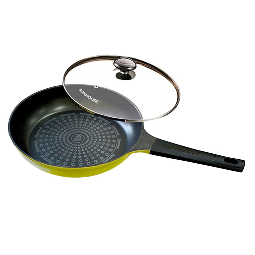 Chảo nhôm chống dính 28 cm SunhouseCNC136