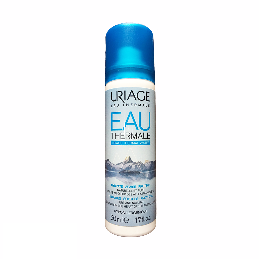 Xịt khoáng Uriage Thermal Water 50ml - cấp ẩm và phục hồi da hư tổn