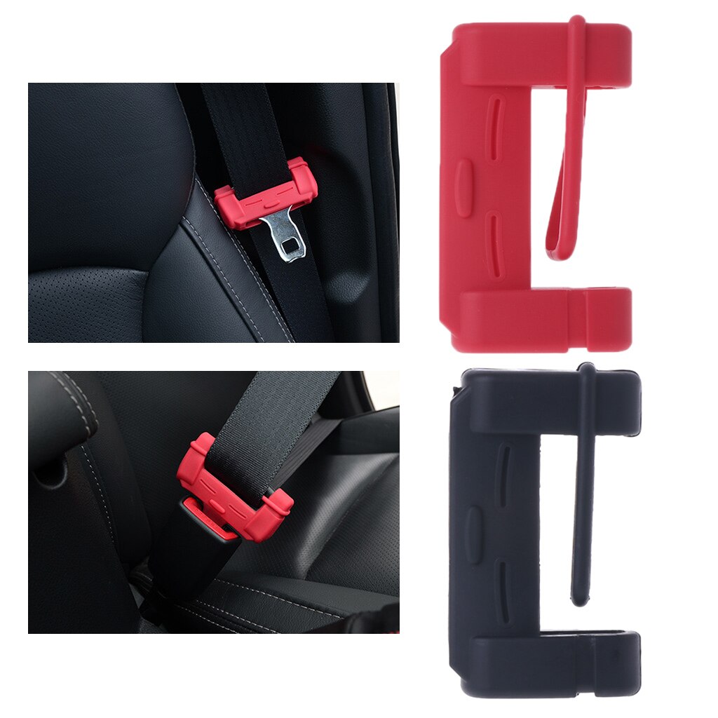 Bọc SILICON chốt cài dây bảo hiểm - trang trí, chống xước ốp cột B xe hơi