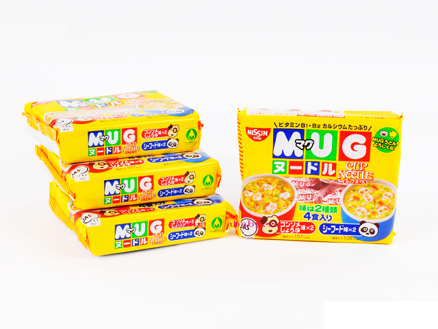 Combo 2 gói mì mug nissin cho bé ăn dặm nội địa nhật bản 96gr