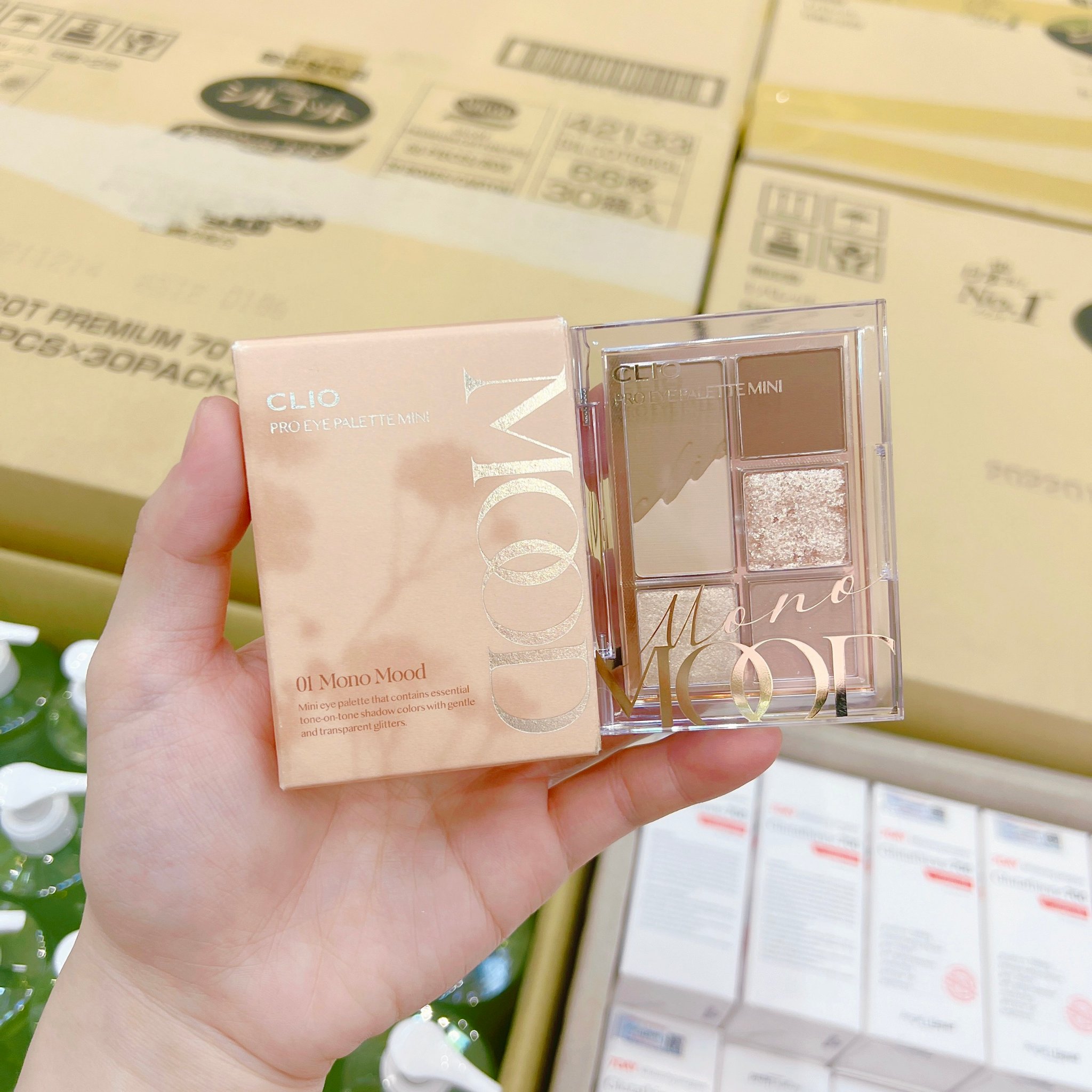 BẢNG PHẤN MẮT CLIO PRO EYE PALETTE MINI