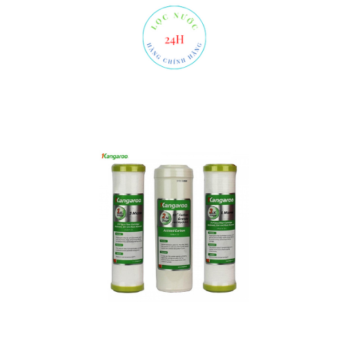 Bộ 3 Lõi Lọc Thô 123 Kangaroo Dùng Cho Tất Cả Máy Lọc Nước RO