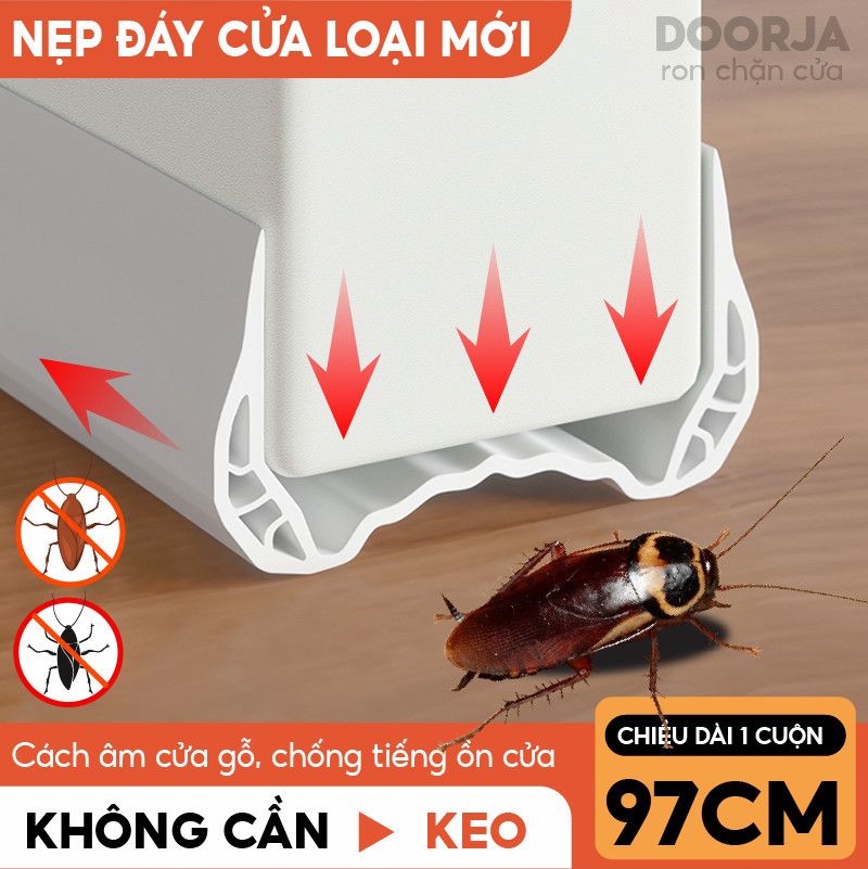 Thanh chắn cửa chống ồn, chống thoát hơi gió điều hòa Nẹp xốp ZICZAC V4 thế hệ mới chặn gió khe cửa xốp đáy cửa Nẹp xốp chặn côn trùng gây hại, ron chống tiếng ồn phù hợp nhiều loại cửa đi cửa ra vào chặn nước cửa đi