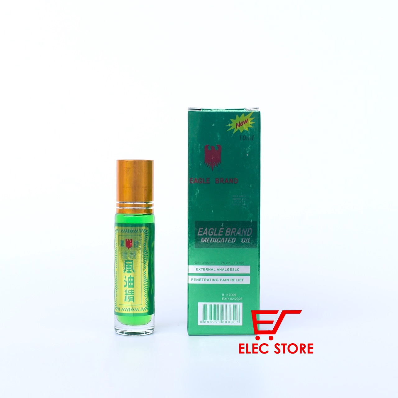 Dầu gió xanh hiệu con ó dạng lăn 10ml