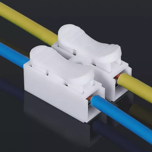 1 cái, 10 cái đầu nối dây điện nhanh 220v 10a.